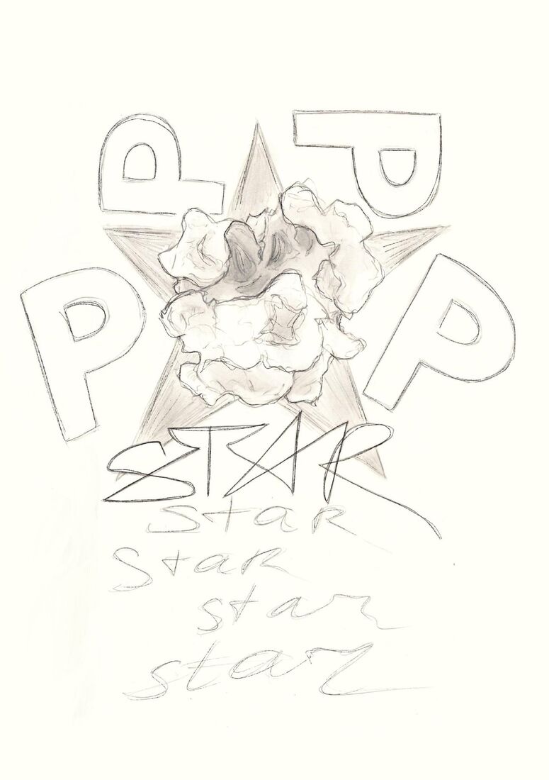 Рисунок «Pop star»